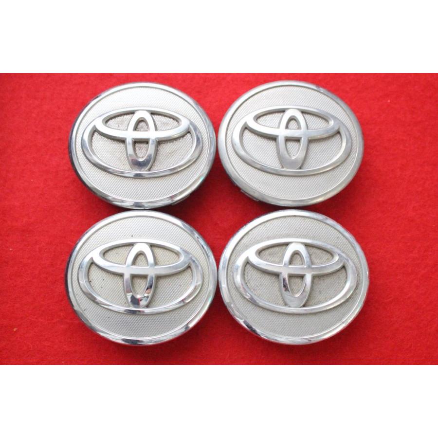 4枚 トヨタ/ラクティス 純正 中古 ホイール センタープレート センター
