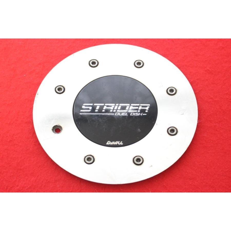 1枚 STRIDER DUAL DISH 社外 中古 ホイール センタープレート