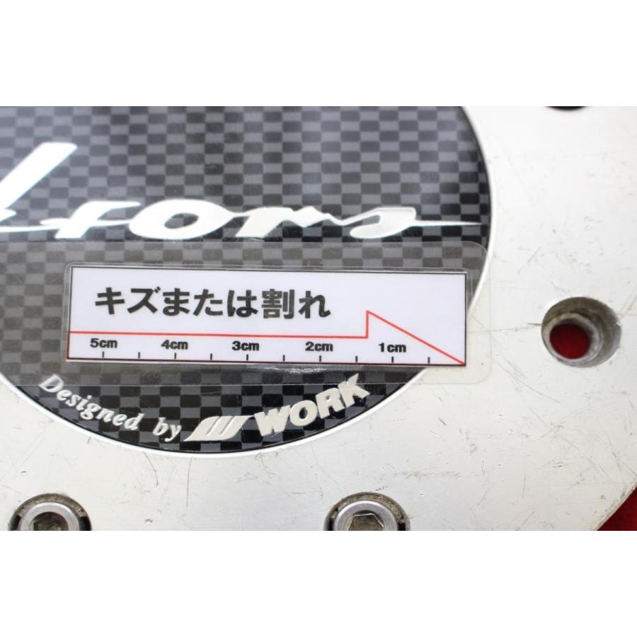 1枚 Lfors WORK 社外 中古 ホイール センタープレート センターカバー 