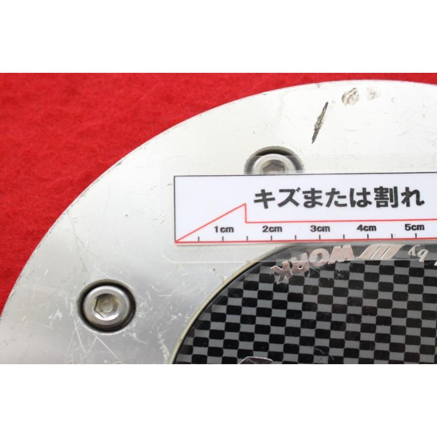 1枚 Lfors WORK 社外 中古 ホイール センタープレート センターカバー 
