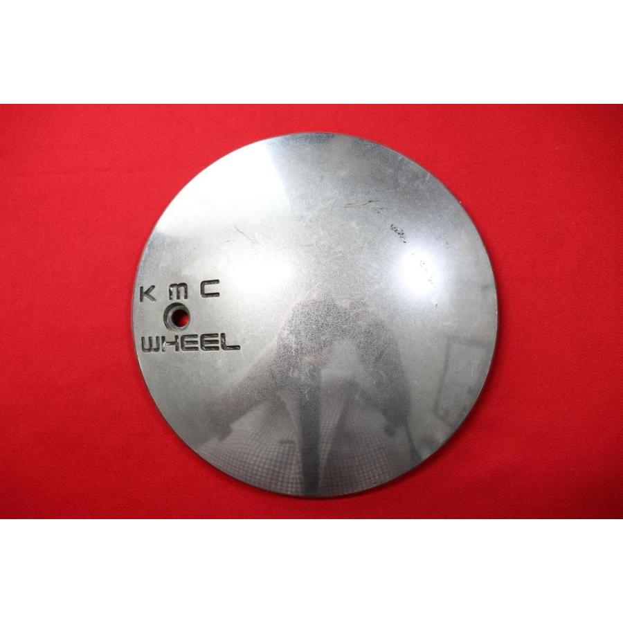 1枚 KMC WHEEL 社外 中古 ホイール センターキャップ センターカバー