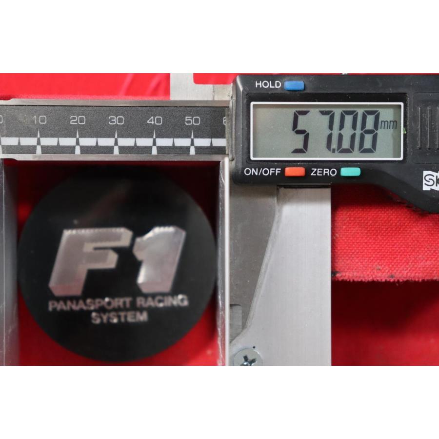 1枚 F1 PANASPORT パナスポーツ 社外 中古 ホイール センターキャップ 
