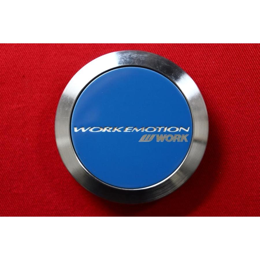 【美品】WORK EMOTIONワーク 旧タイプ エモーション センターキャップ 1枚 WORK エモーション EMOTION 社外 中古 ホイール センターキャップ