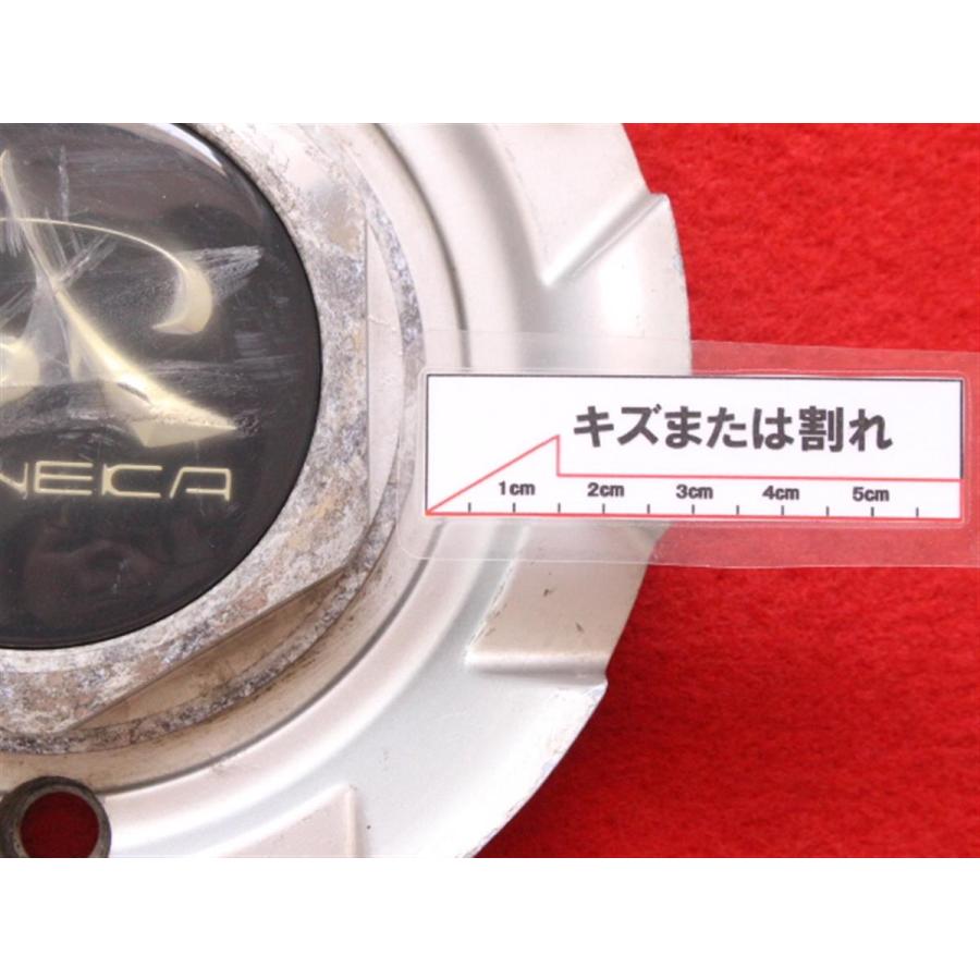 4枚 SENEKA 社外 中古 ホイール センターキャップ センターカバー
