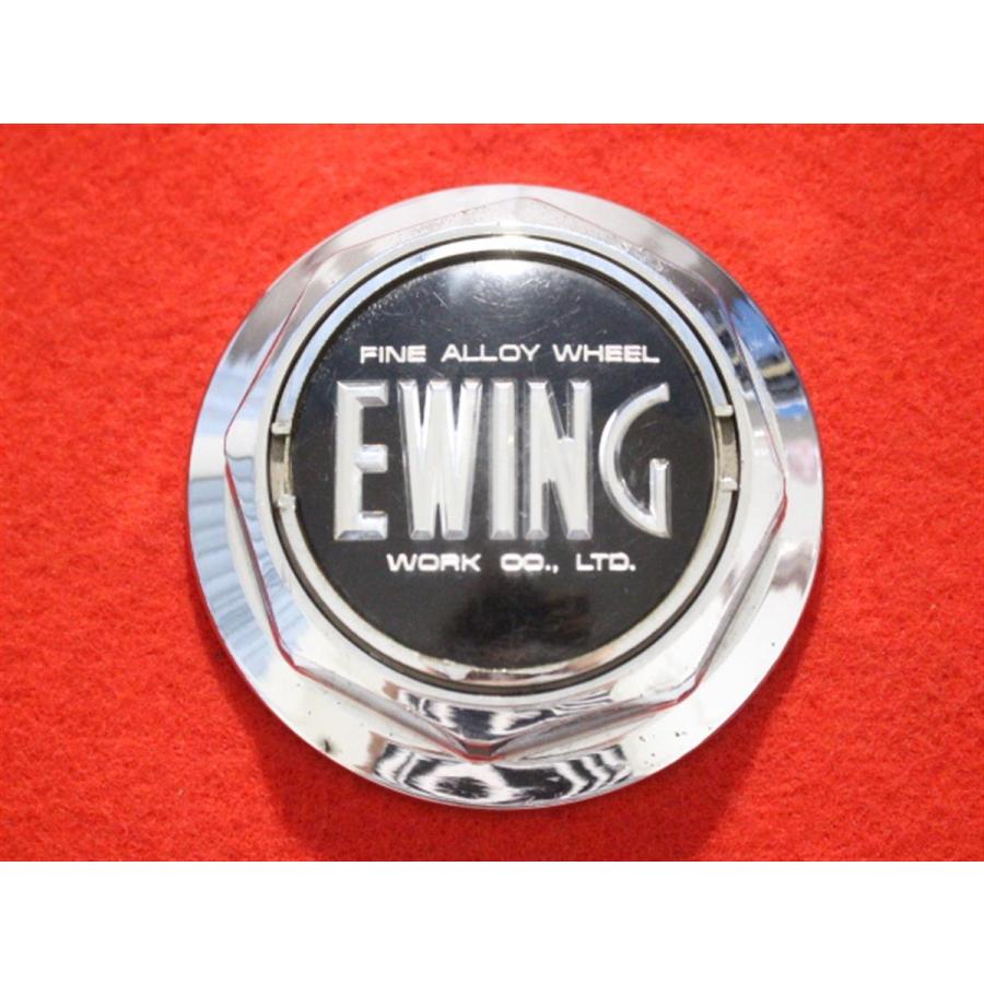 1枚 EWING 社外 中古 ホイール センターキャップ センターカバー 