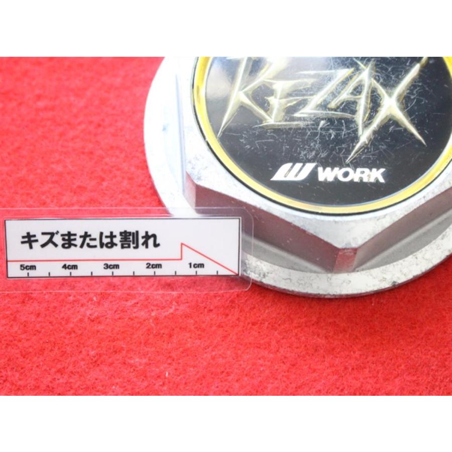 1枚 REZAX WORK 社外 中古 ホイール センターキャップ センターカバー エンブレム オーナメント｜taiheishopping｜09