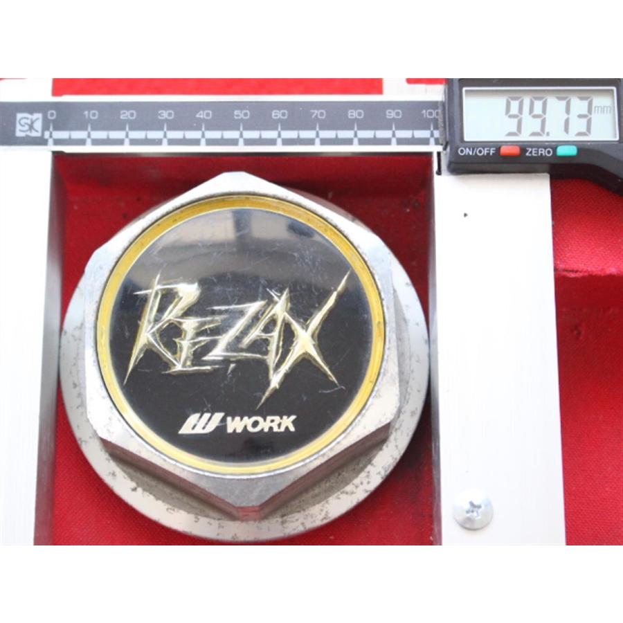 1枚 REZAX WORK 社外 中古 ホイール センターキャップ センターカバー エンブレム オーナメント｜taiheishopping｜13