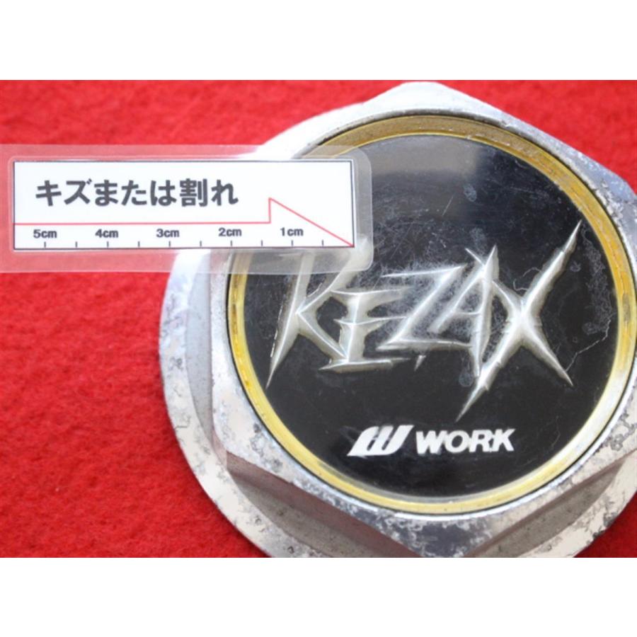 1枚 REZAX WORK 社外 中古 ホイール センターキャップ センターカバー エンブレム オーナメント｜taiheishopping｜07