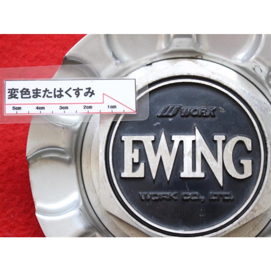 1枚 EWING WORK 社外 中古 ホイール センターキャップ センター