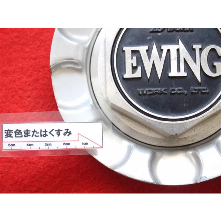 1枚 EWING WORK 社外 中古 ホイール センターキャップ センターカバー