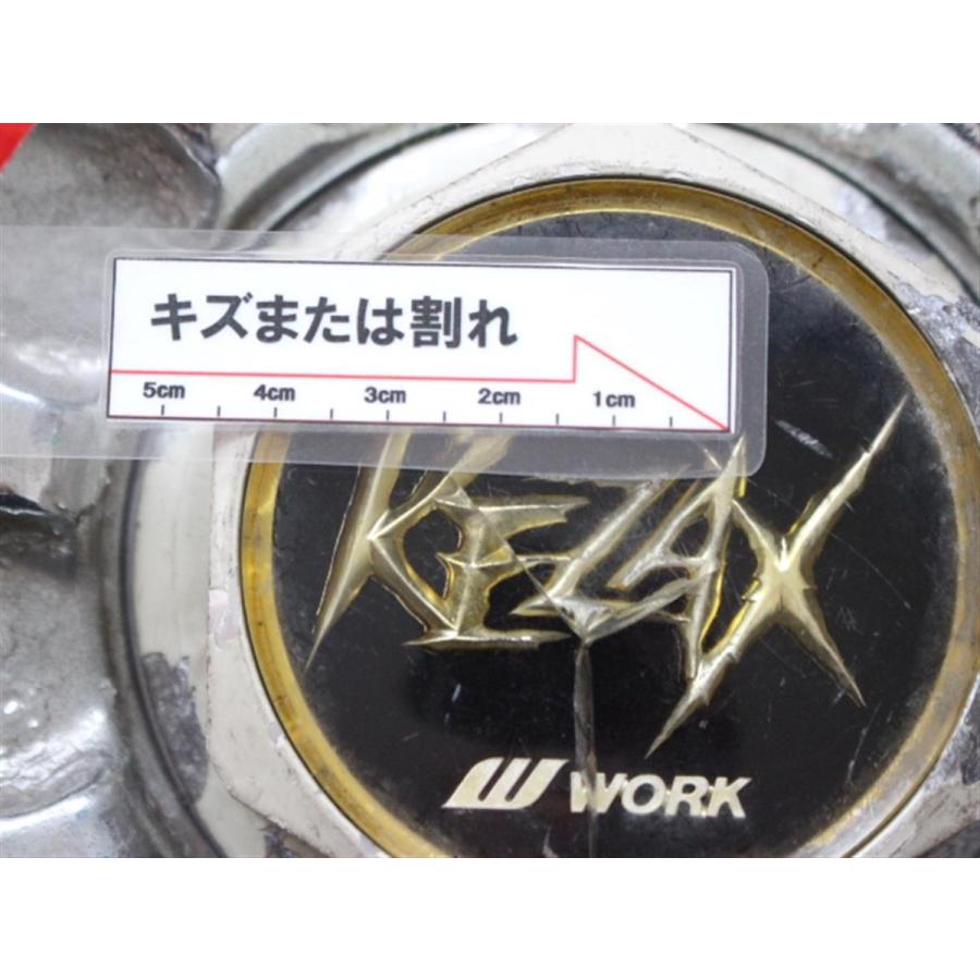 1枚 REZAX WORK 社外 中古 ホイール センターキャップ センターカバー エンブレム オーナメント｜taiheishopping｜07