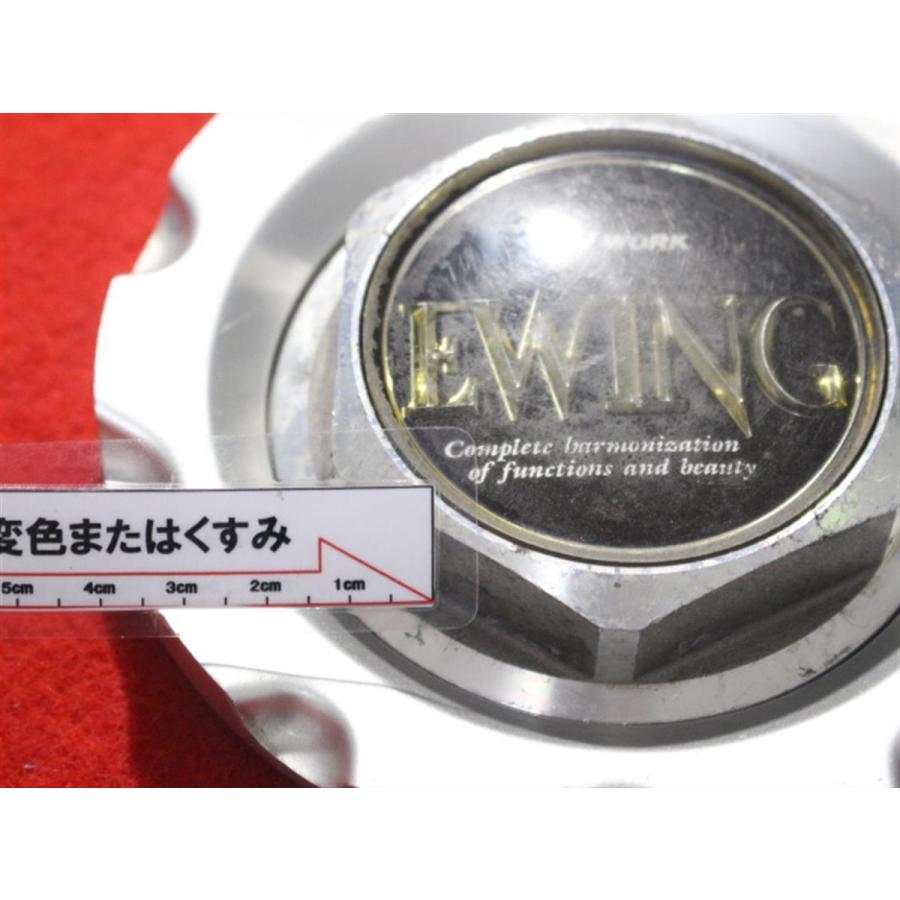 1枚 EWING WORK 社外 中古 ホイール センターキャップ センターカバー