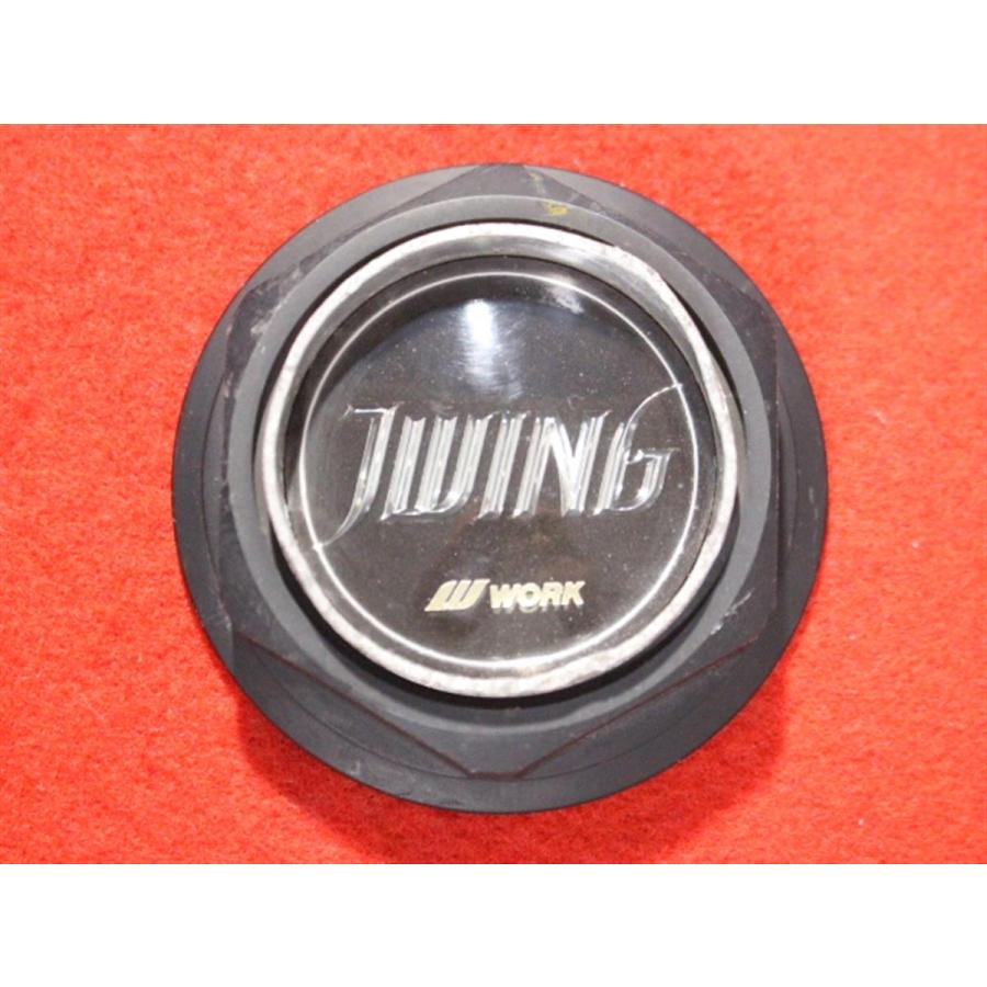 1枚 JWING WORK 社外 中古 ホイール センターキャップ センターカバー 