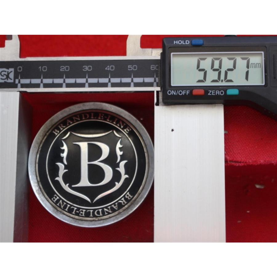 2枚 BRANDLE-LINE 社外 中古 ホイール センターキャップ センター