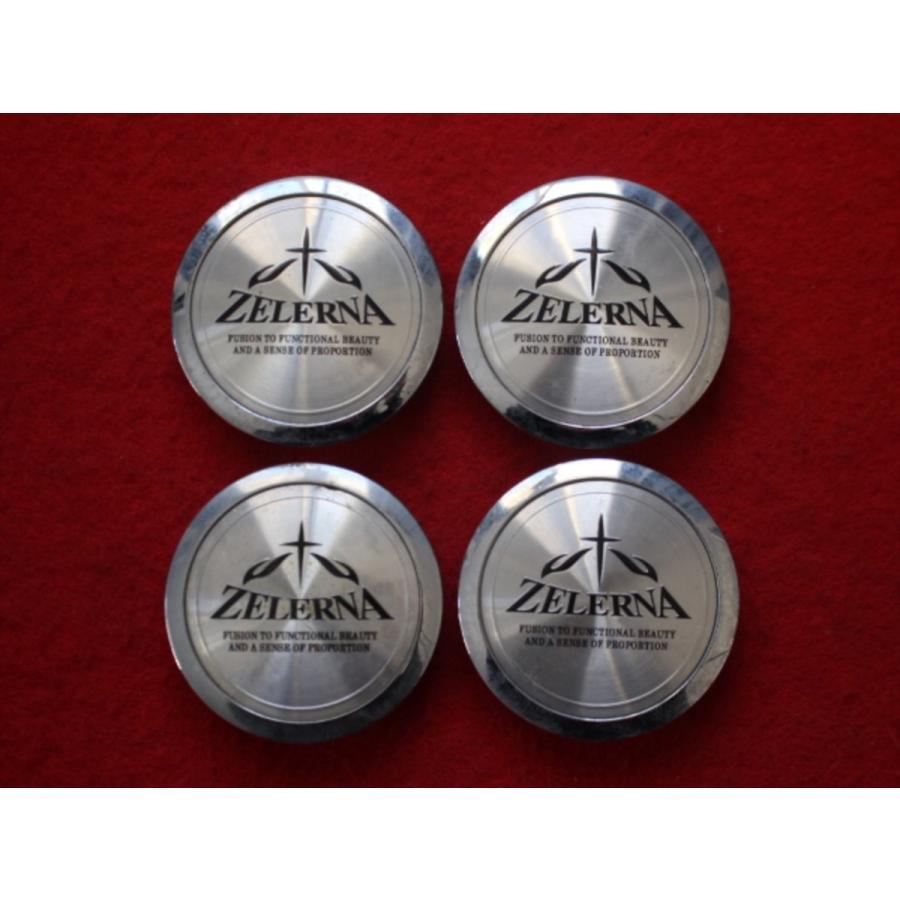 PROFESSOR タイヤ　ホイール　センターキャップ　カバー？　中古 4枚 ZELERNA 社外 中古 ホイール センターキャップ センターカバー