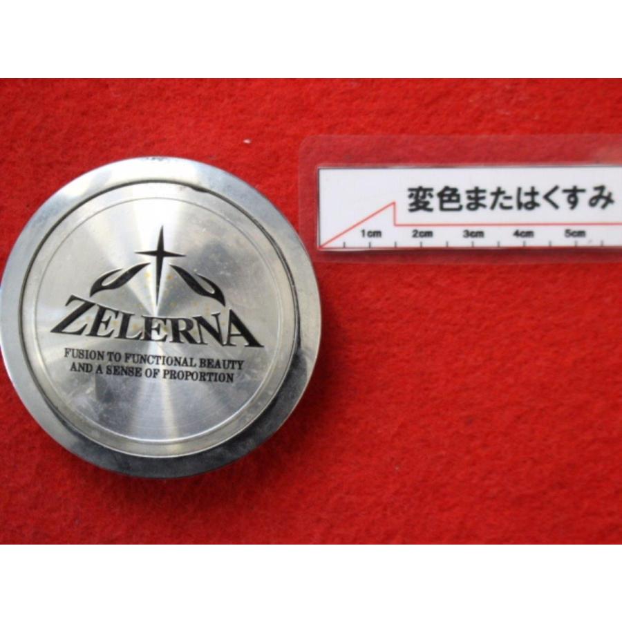 4枚 ZELERNA 社外 中古 ホイール センターキャップ センターカバー