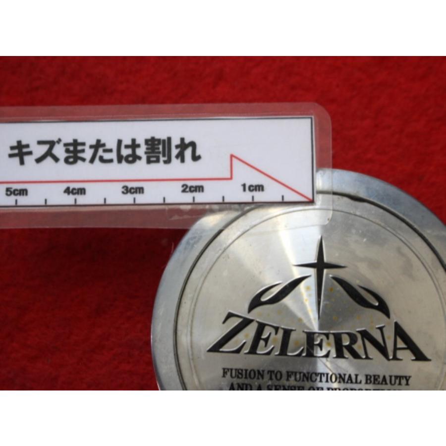 4枚 ZELERNA 社外 中古 ホイール センターキャップ センターカバー