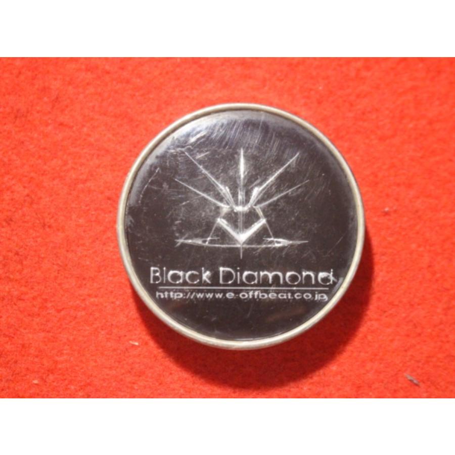 4枚 Black Diamond 社外 中古 ホイール センターキャップ センター