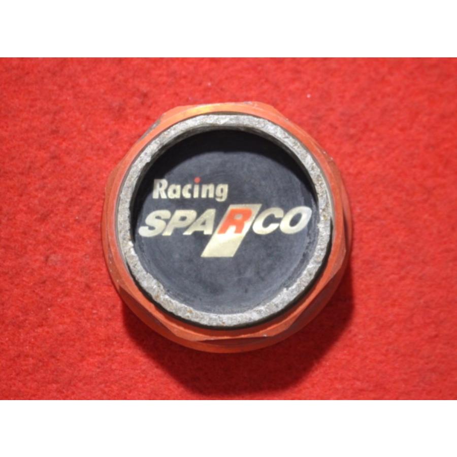 1枚 Racing SPARCO 社外 中古 ホイール センターキャップ センター 