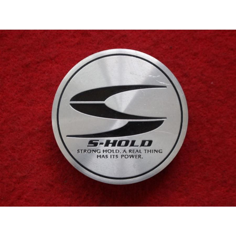 1枚 S-HOLD 社外 中古 ホイール センターキャップ センターカバー 