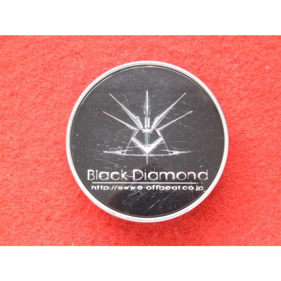 1枚 Black Diamond 社外 中古 ホイール センターキャップ 1枚 Black Diamond 社外 中古 ホイール センターキャップ