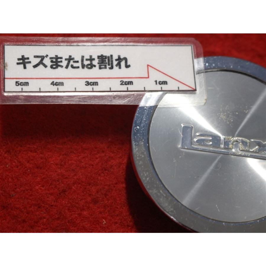 1枚 Lanx 社外 中古 ホイール センターキャップ センターカバー