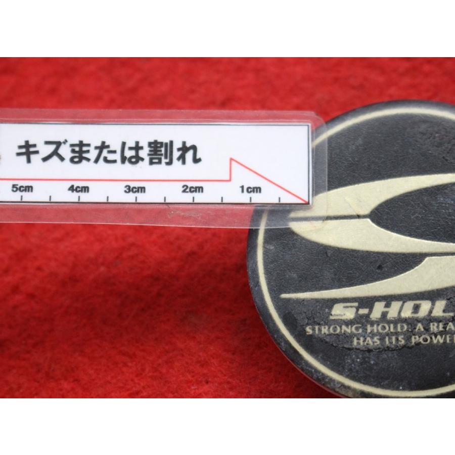 1枚 S-HOLD 社外 中古 ホイール センターキャップ センター