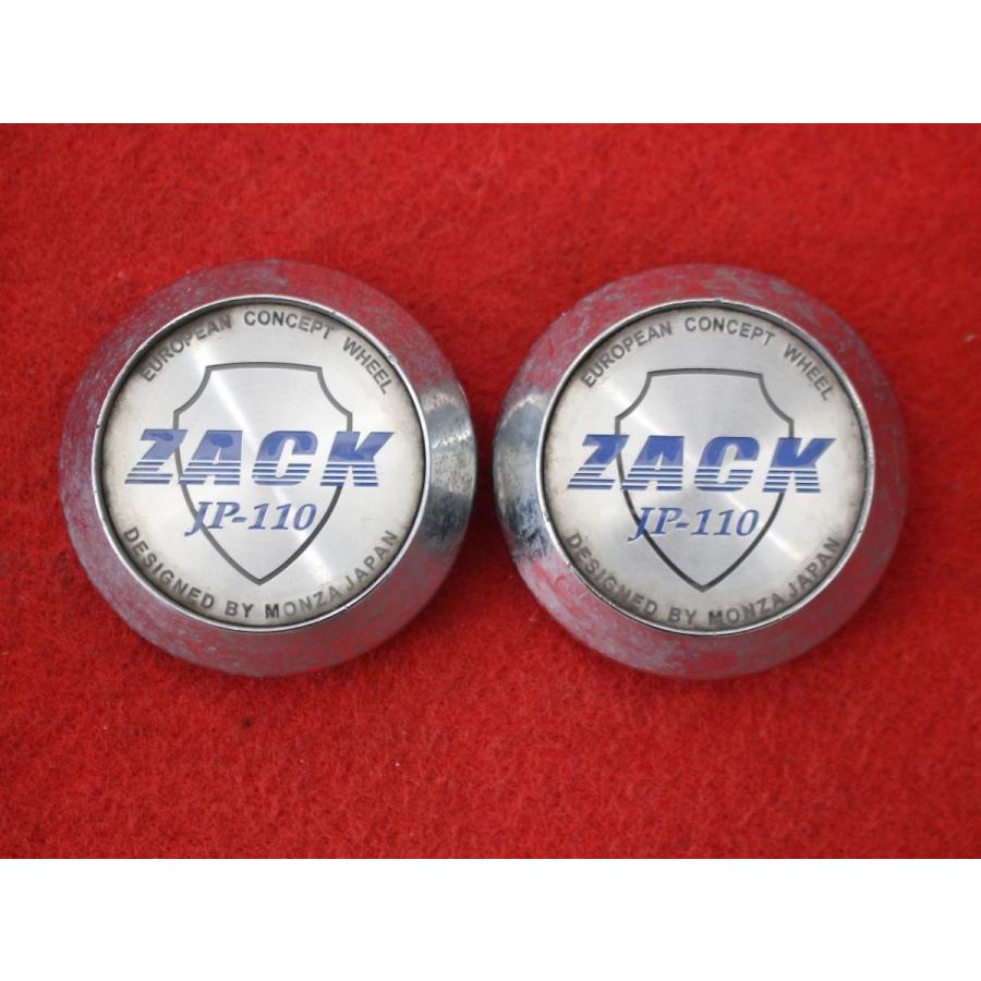 2枚 ZACK JP-110 社外 中古 ホイール センターキャップ センター 2枚 ZACK JP-110 社外 中古 ホイール センターキャップ センター