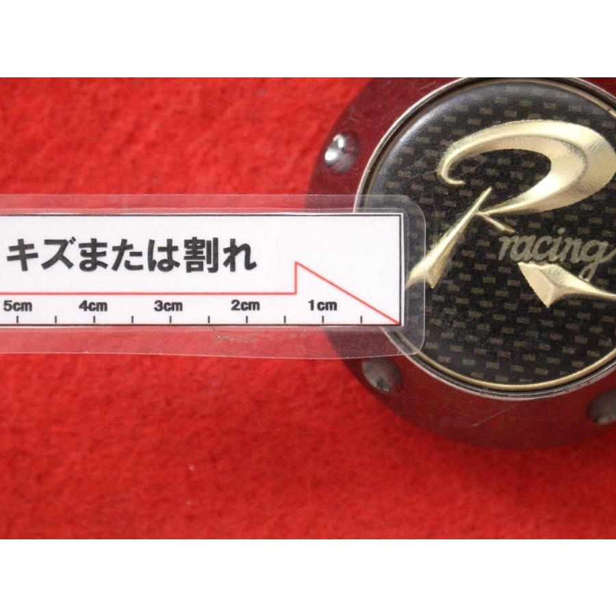 1枚 R racing 社外 中古 ホイール センターキャップ センターカバー