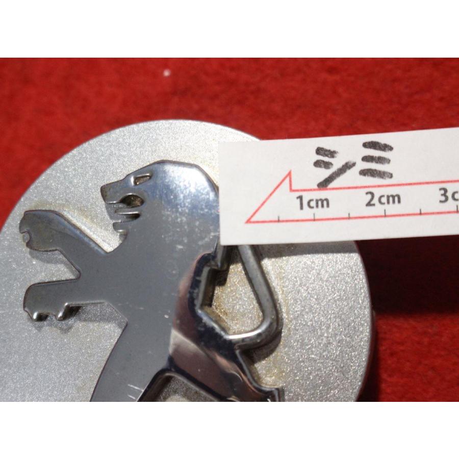 2枚 プジョー 純正 中古 ホイール センターキャップ センターカバー 