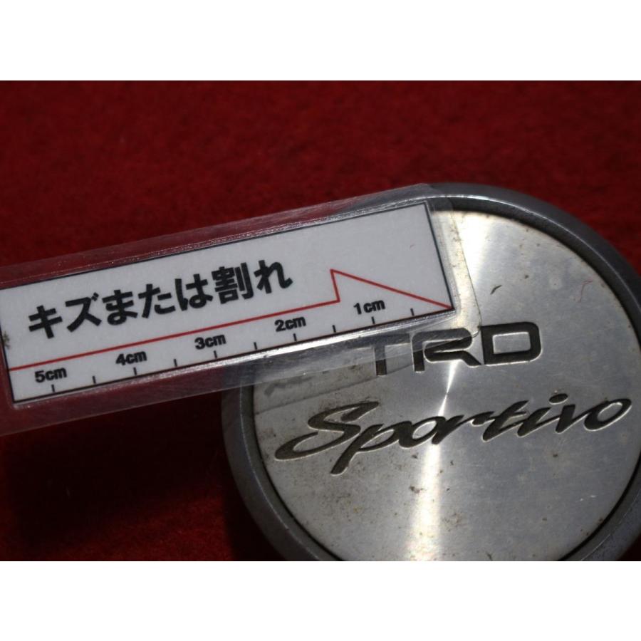 1枚 TRD Sportivo 社外 中古 ホイール センターキャップ センターカバー エンブレム オーナメント cap｜taiheishopping｜08