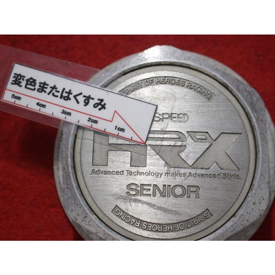 4枚 HRX SENIOR 社外 中古 ホイール センターキャップ センターカバー 