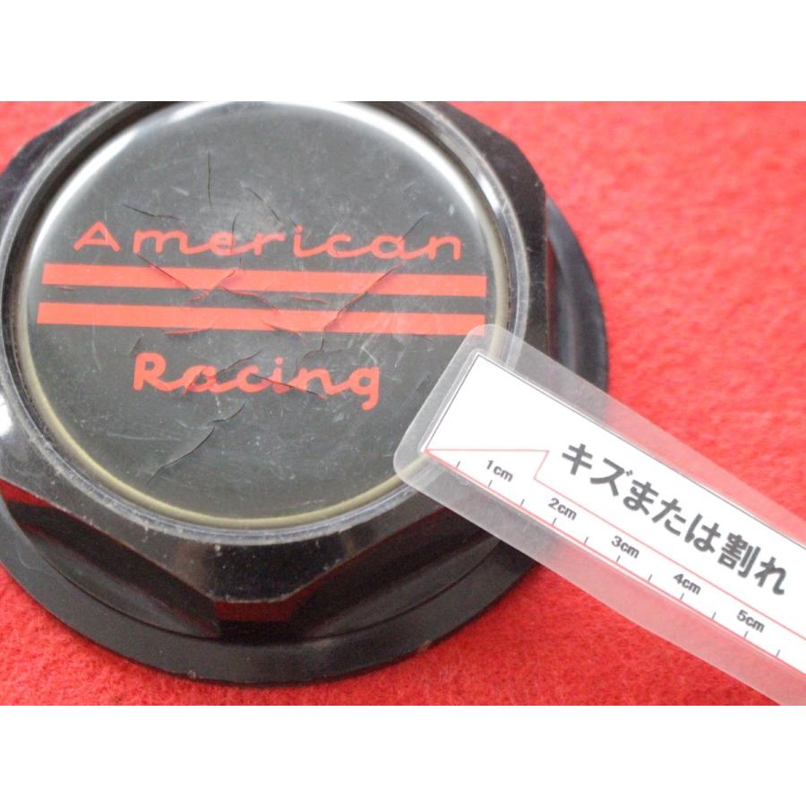2枚 American Racing 社外 中古 ホイール センターキャップ センター 