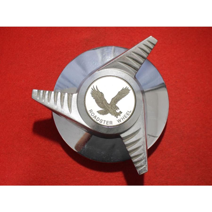 1枚 ロードスター ROAD STAR レア物 社外 中古 ホイール センター 