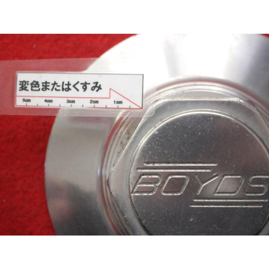 1枚 BOYDS ボイド キャスト 社外 中古 ホイール センターキャップ