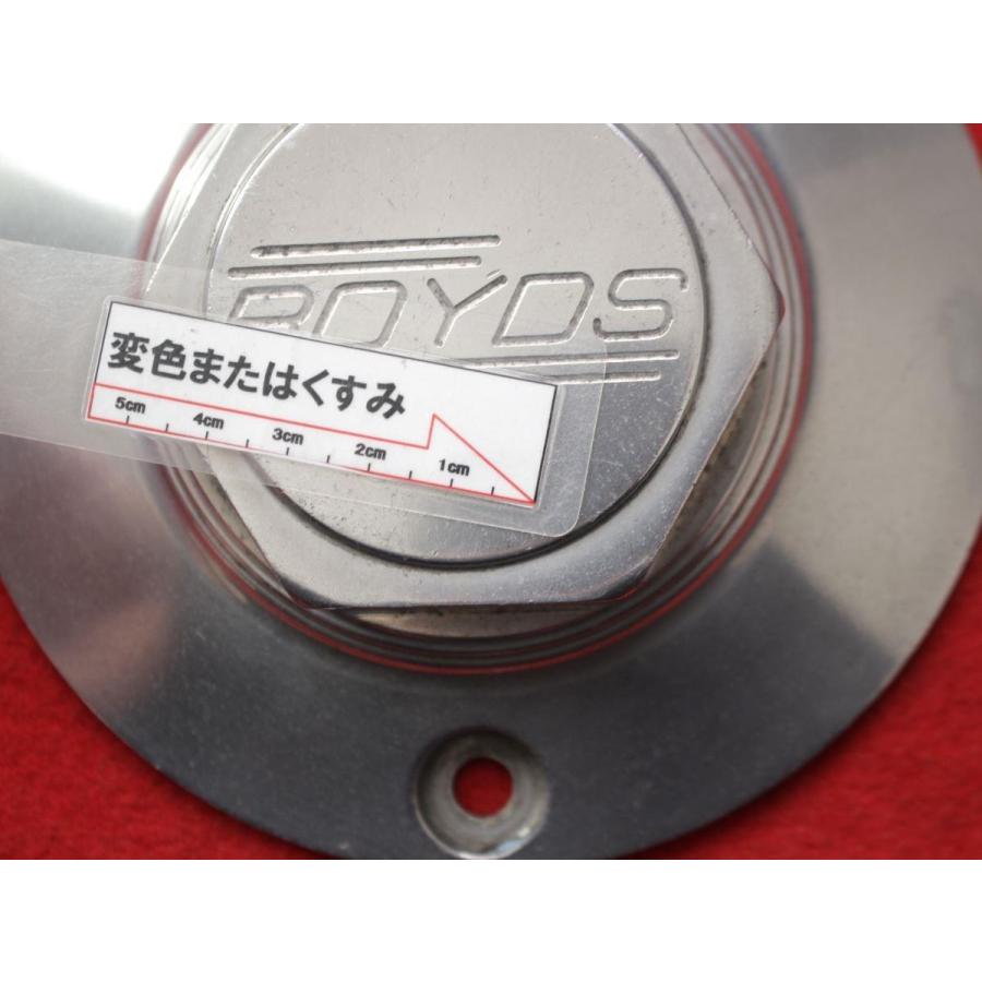 1枚 BOYDS ボイド キャスト 社外 中古 ホイール センターキャップ