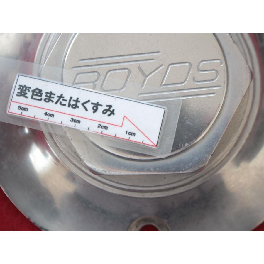 1枚 BOYDS ボイド キャスト 社外 中古 ホイール センターキャップ