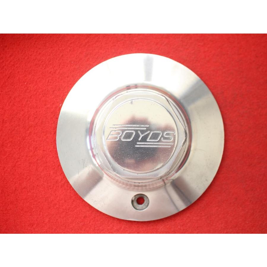 1枚 BOYDS ボイド ビレット 中古 ホイール センターキャップ