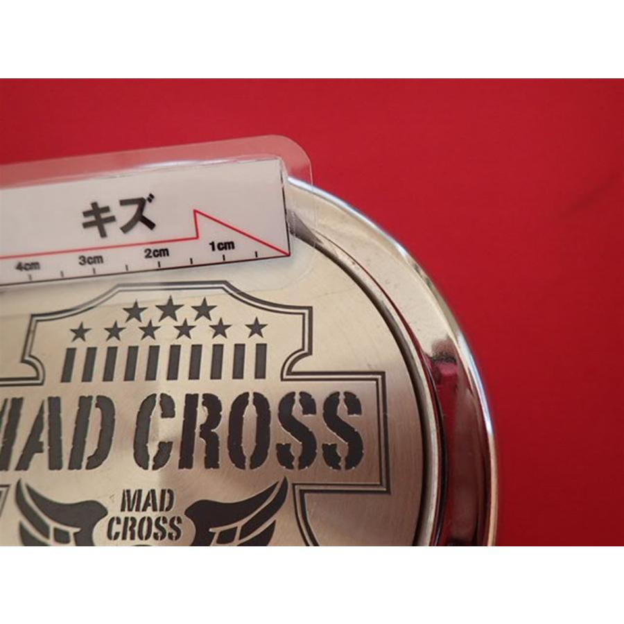 1枚 MAD CROSS 社外 中古 ホイール センターキャップ センターカバー
