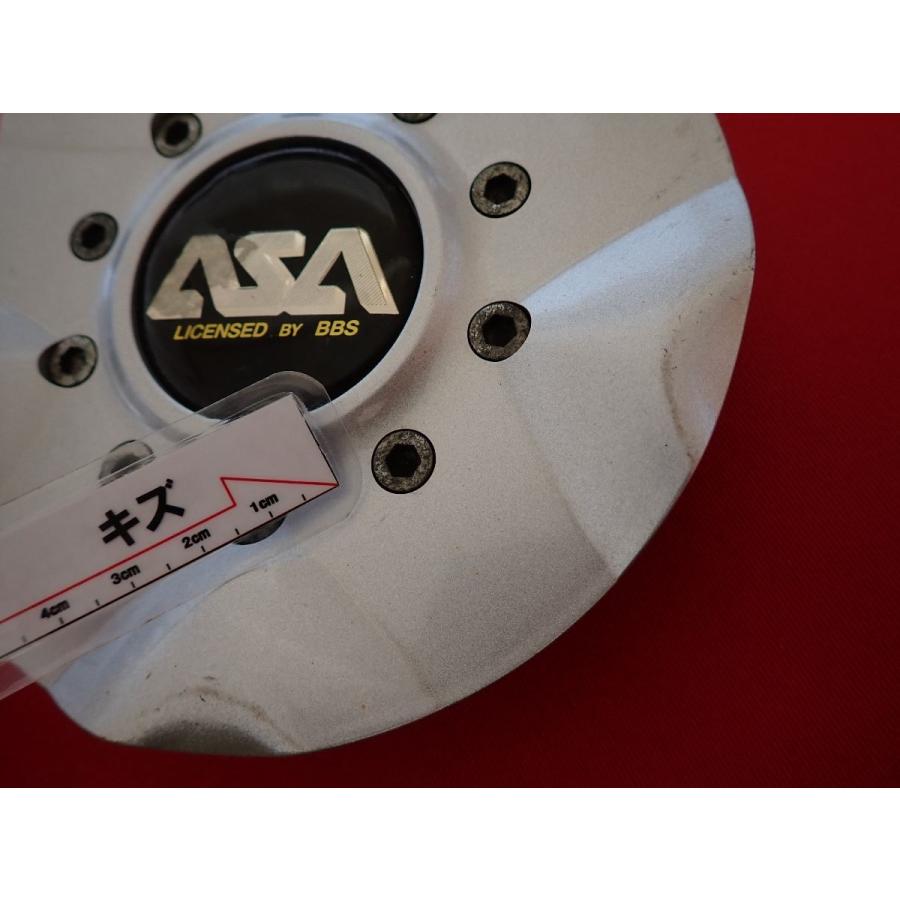 1枚 ASA LICENSED BY BBS 社外 中古 ホイール センターキャップ