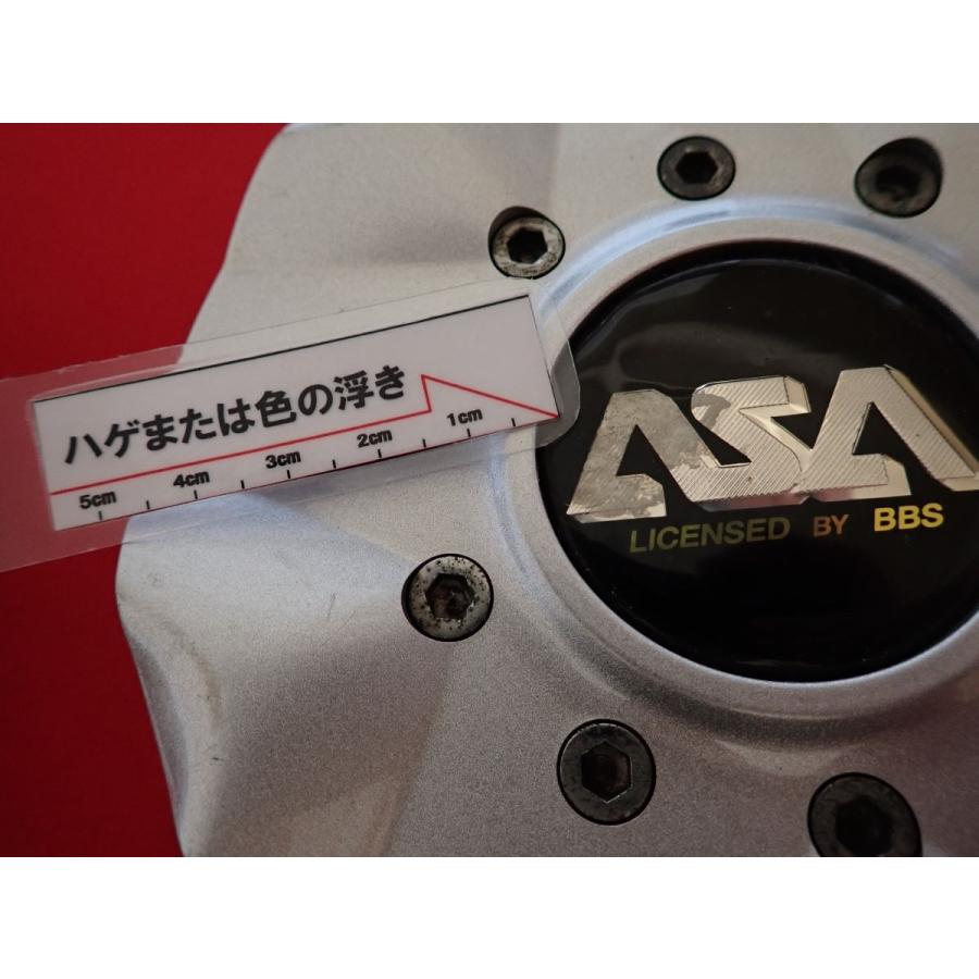 1枚 ASA LICENSED BY BBS 社外 中古 ホイール センターキャップ