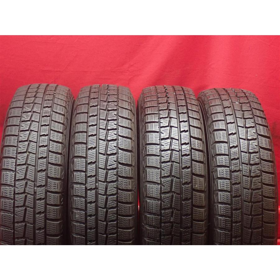 【H775】スタッドレスタイヤ4本 165/80R13 DUNLOP ダンロップ WINTER MAXX WM01 2014年 中古 ◆◆個人宅配達不可◆◆ 希少サイズ 4本セット】165/80R13 83Q 冬用 スタッドレスタイヤ