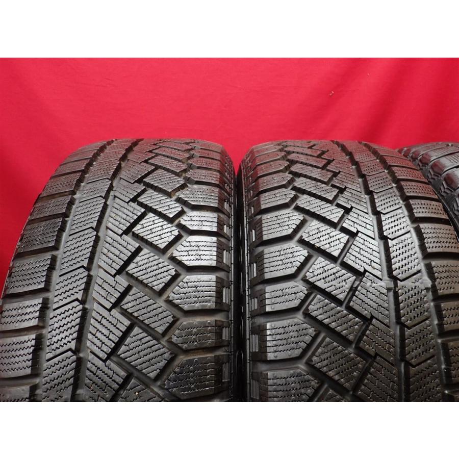 【特価品 希少サイズ】225/60R16 98Q スタッドレスタイヤ 4本セット《コンチネンタル コンチバイキングコンタクト3》9.5/8.5分山 sta16の画像