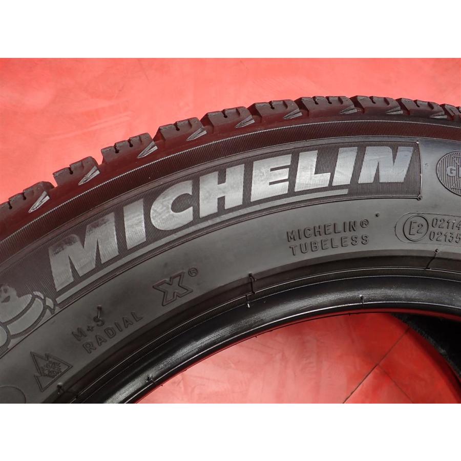 【激安 特価品】215/55R16 97H スタッドレスタイヤ 4本セット《ミシュラン X-アイス XI3》8.0分山 sta16の画像