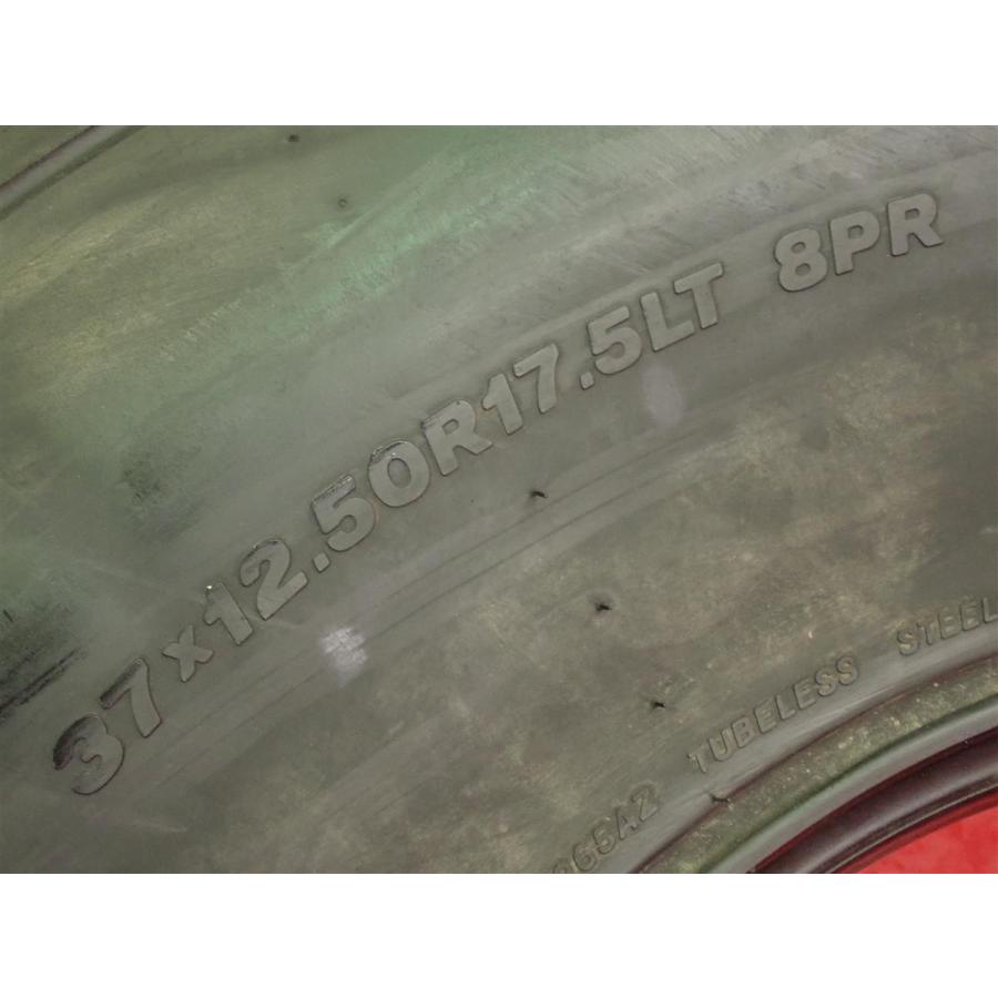 希少品 激レアサイズ】37×12.50R17.5LT 8PR スタッドレスタイヤ 4本 