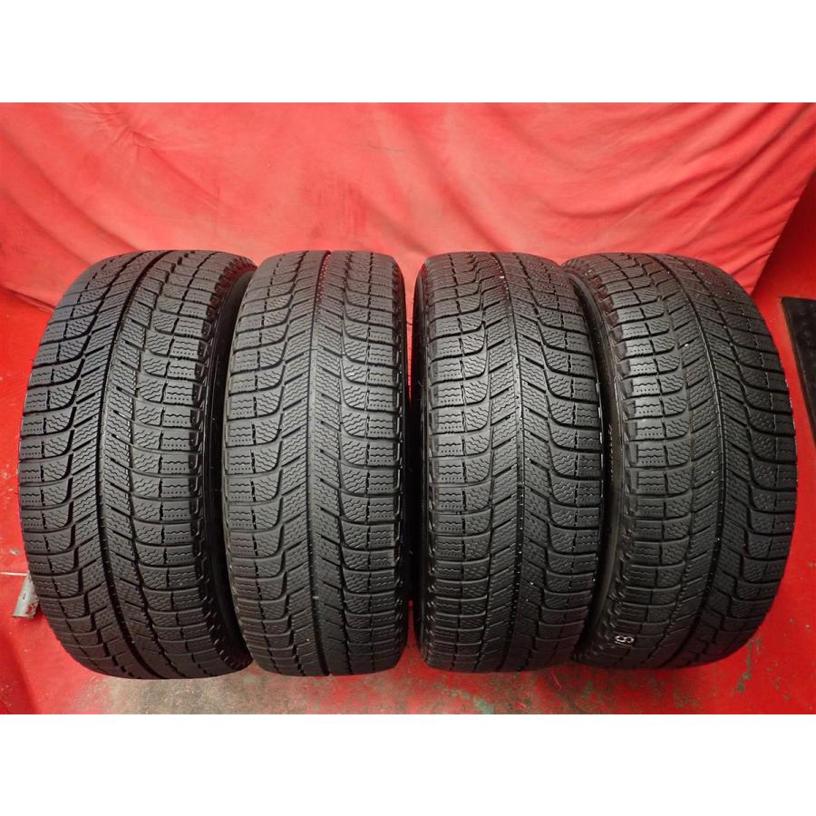 スタッドレス4本 《ミシュラン》X-ICE3プラス 205/55R16 8分山☆ 86 
