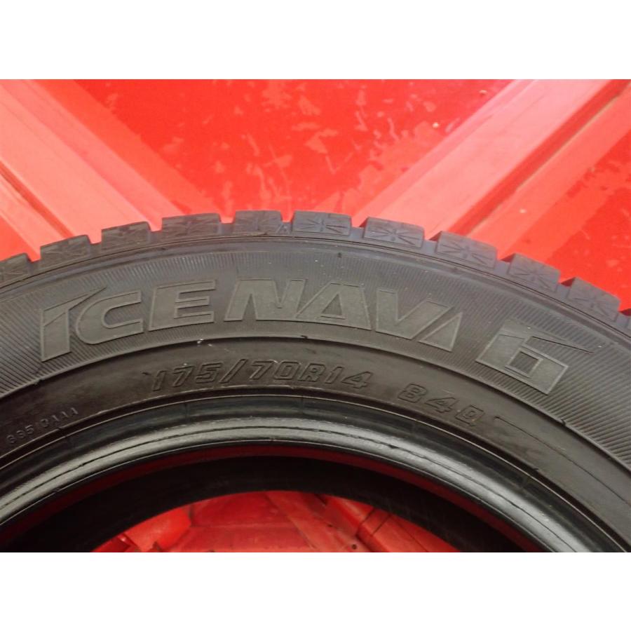 ★グッドイヤー アイスナビ 6 175/70 R14 4本SET バリ山★ 大特価品 4本セット】グッドイヤー アイスナビ6 [175/70R14 84Q