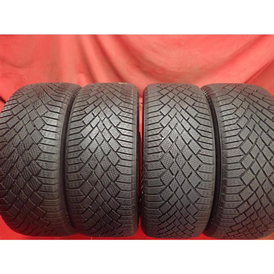(418)(2)225/45R18 CONTINENTAL VIKING… 中古スタッドレス 225/45R18 95T 4本セット コンチネンタル バイキング