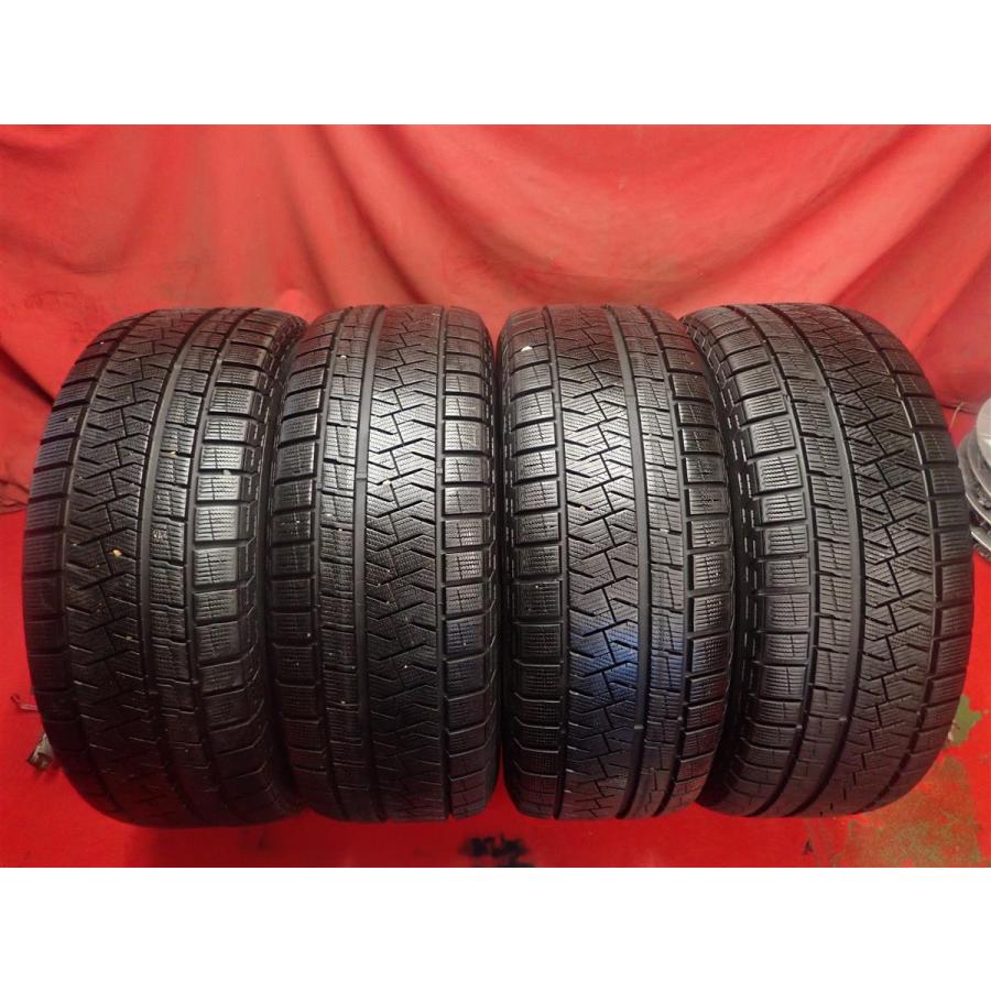215/60R16バリ山スタッドレスタイヤ付きホイール4本 エスティマ