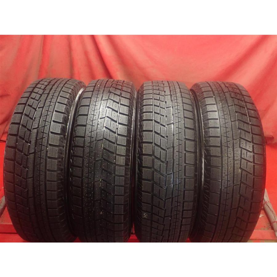 新品同様 スタッドレス 冬用タイヤ 215/60R18 93Q 4本セット ヨコハマ